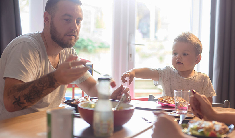 Le partage des responsabilités au repas